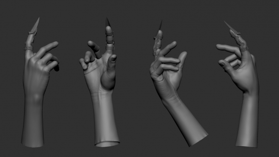 zbrushhandposed